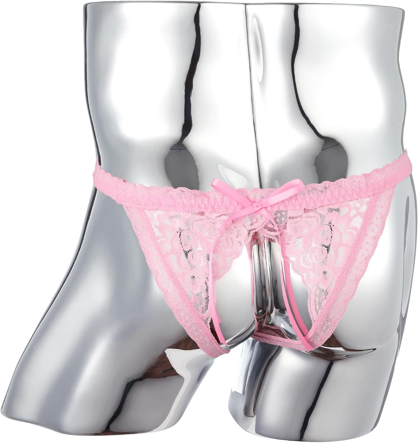 Littleforbig Tucking Gaff Panties Lace Trim Camel Toe Hiding Gaff Shaping Thong Briefs - Image 4