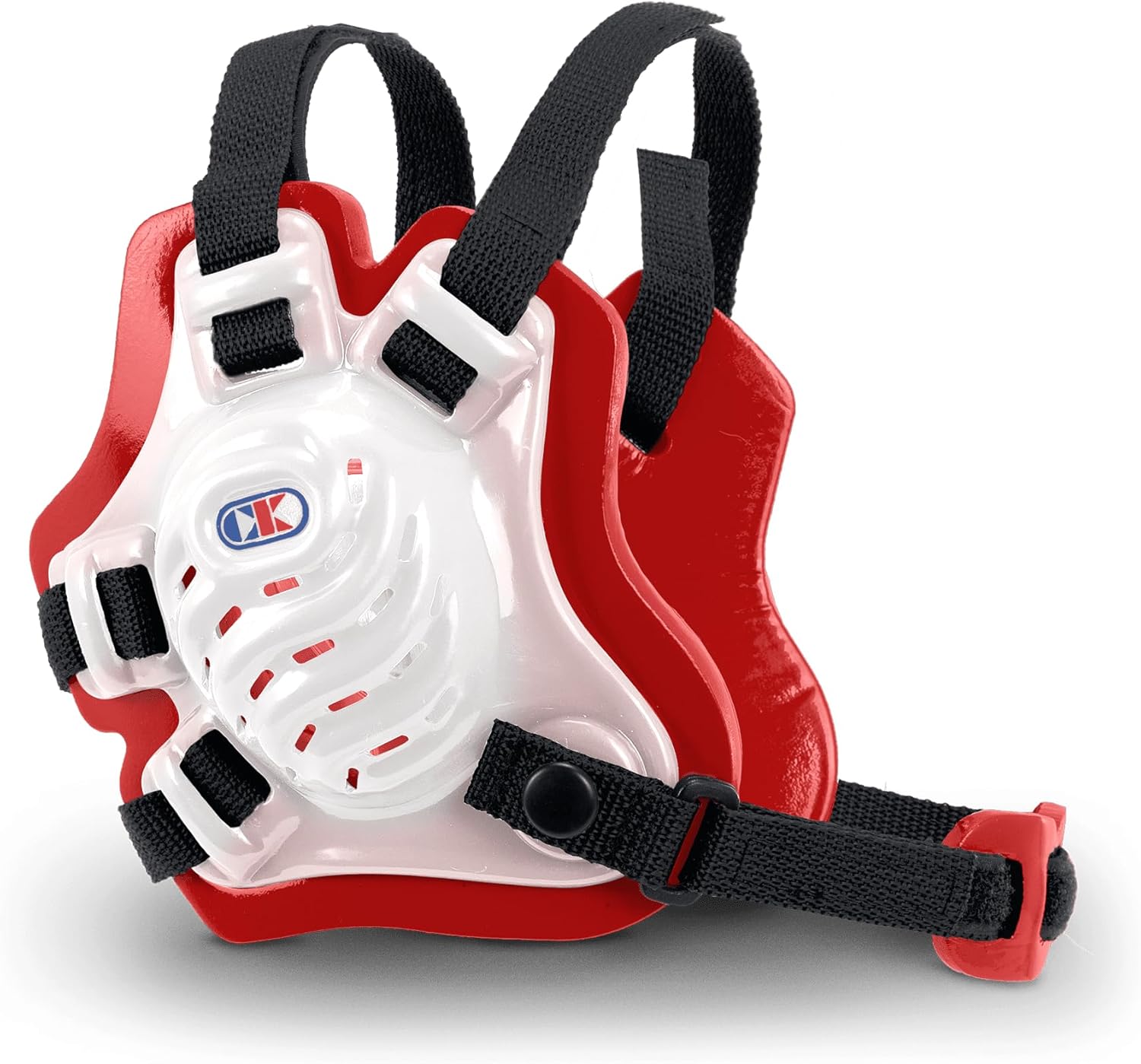 Cliff Keen Youth Tornado Wrestling Headgear (Translucent/Scarlet/Black)