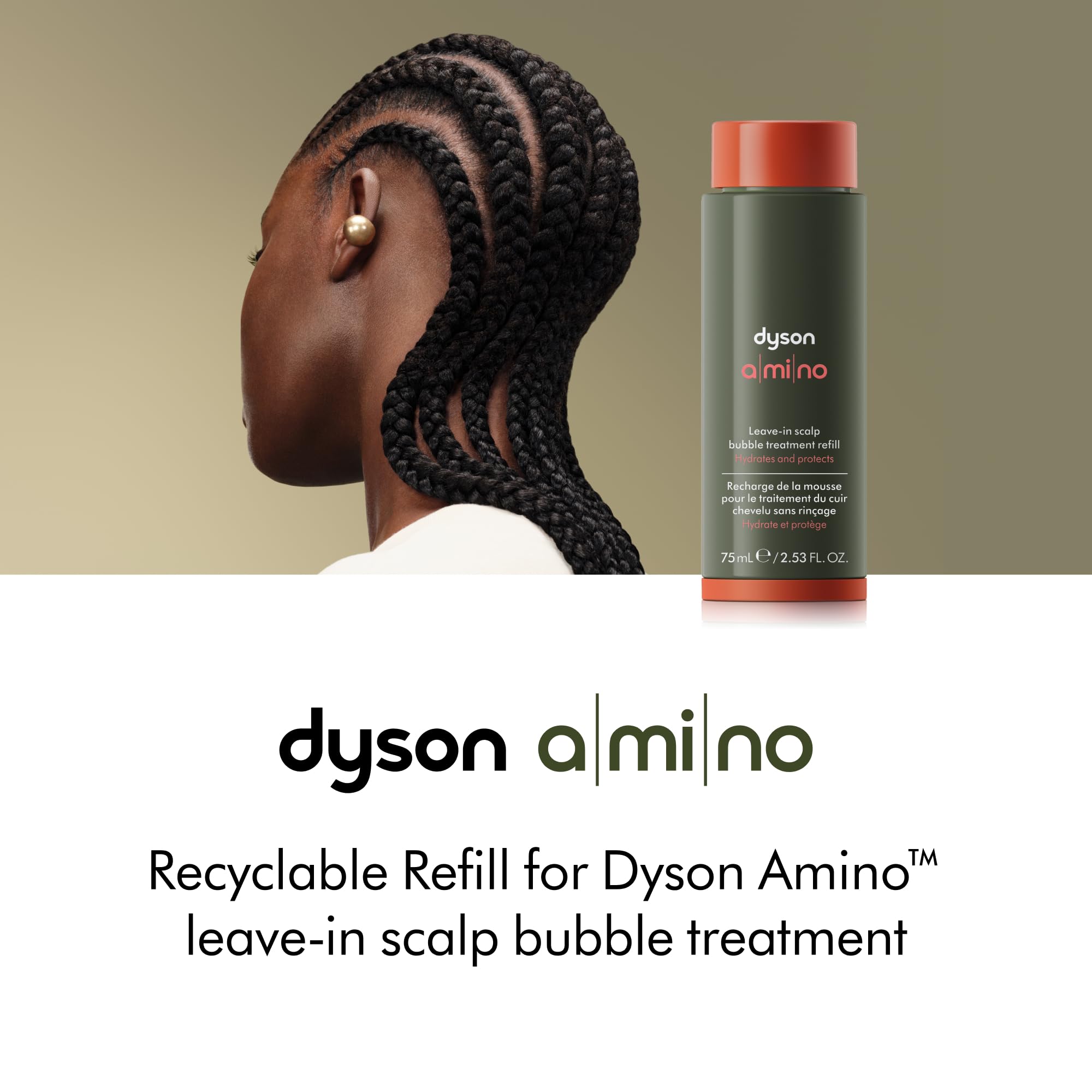 Dyson Amino™ leave-in scalp bubble treatment Refill, 75mL