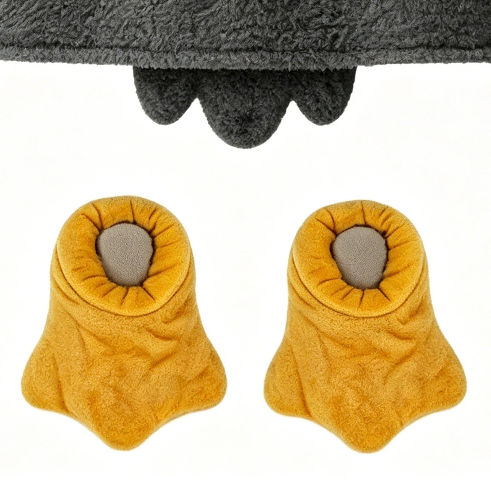 Pigiama a forma di oca con cappuccio, comodo e portatile, pigiama a forma di anatra, calda camicia da notte per la casa