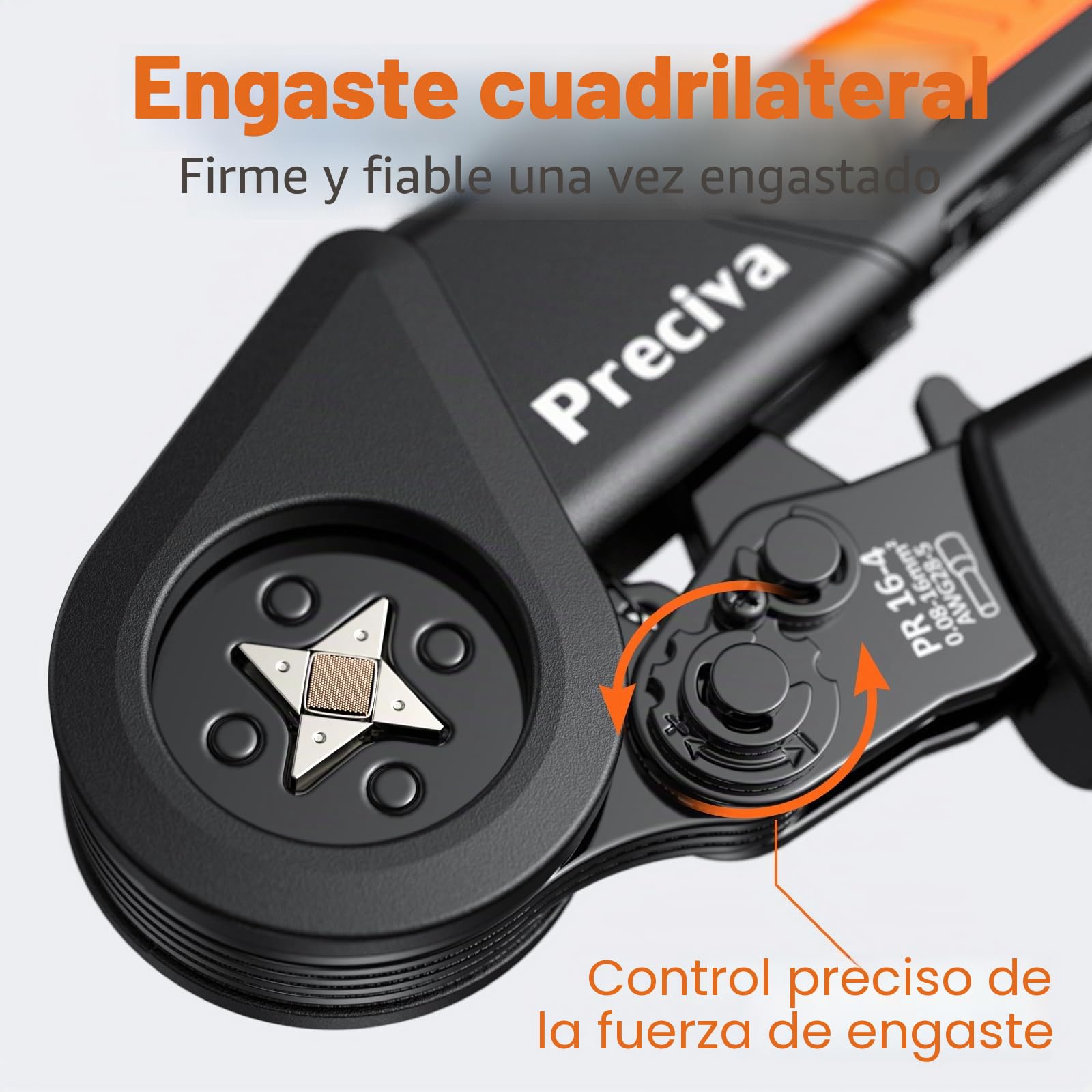 Juego de crimpadora Preciva crimpadora 0,08-16 mm² alicates de terminales con 350 gemelos y 950 casquillos de una sola línea, juego para bricolaje y necesidades industriales, 16 mm2
