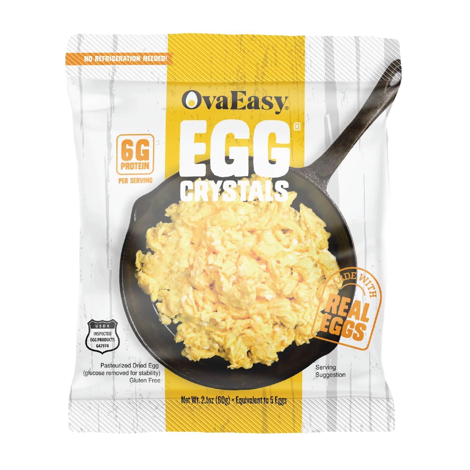 OvaEasy Egg Crystals Oeuf Déshydraté 56,7 GR.