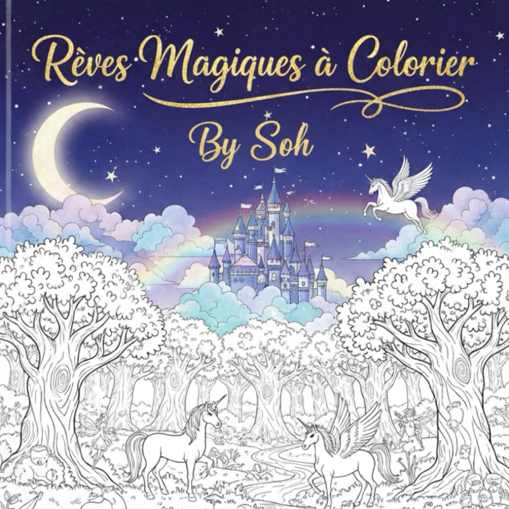 Rêves Magiques à Colorier