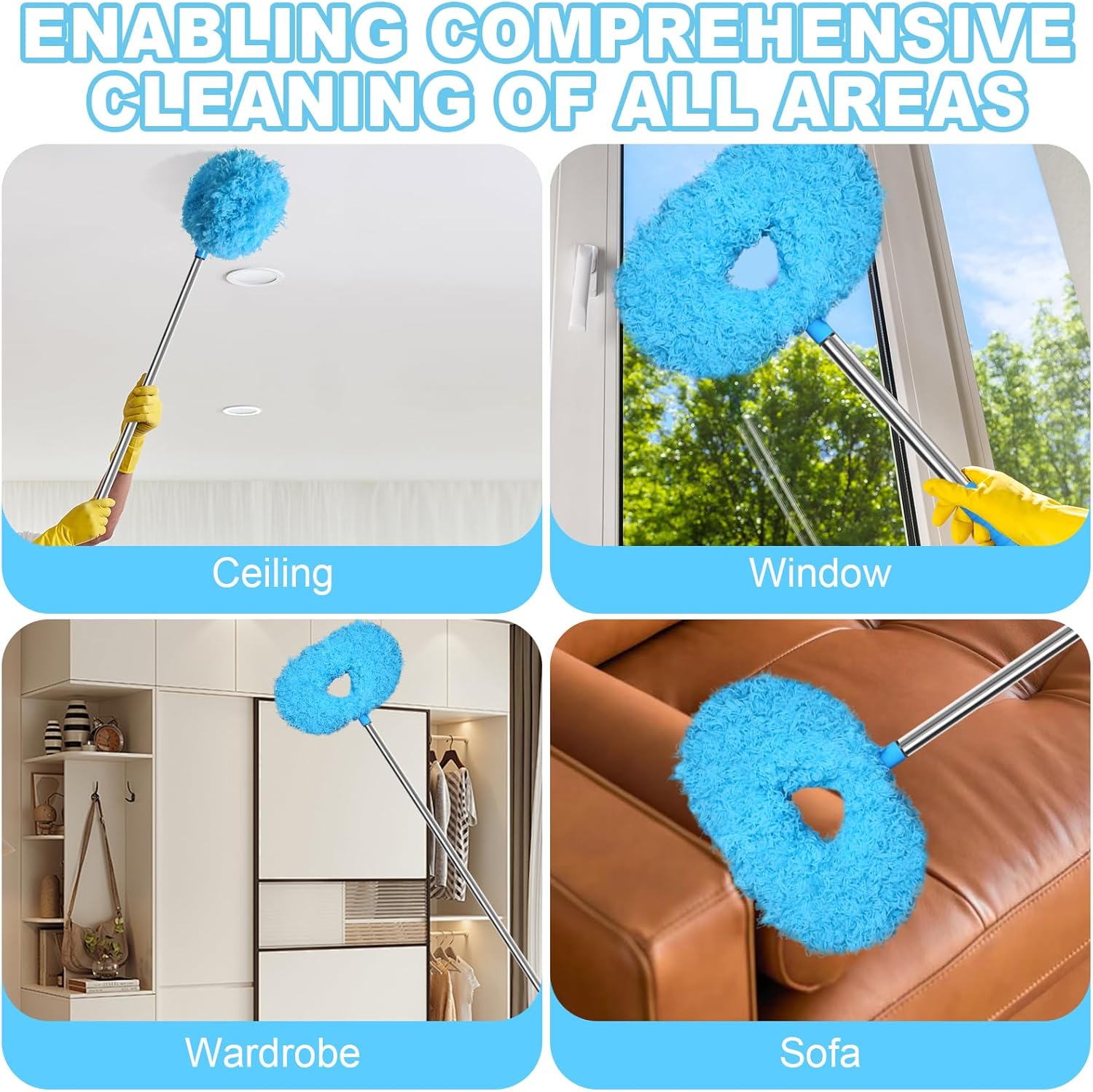 13-49.7 Inches with Extens Pole, Adjustable