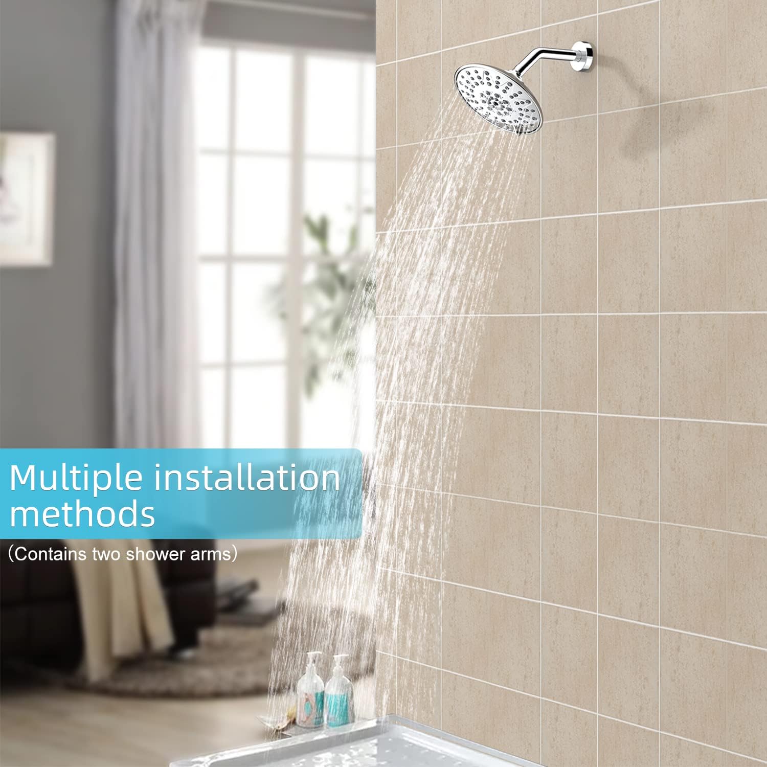 Buy EMBATHER Shower Faucets Sets Complete, 3 Ways Pressure Balance Valve and Trim Kit, Shower