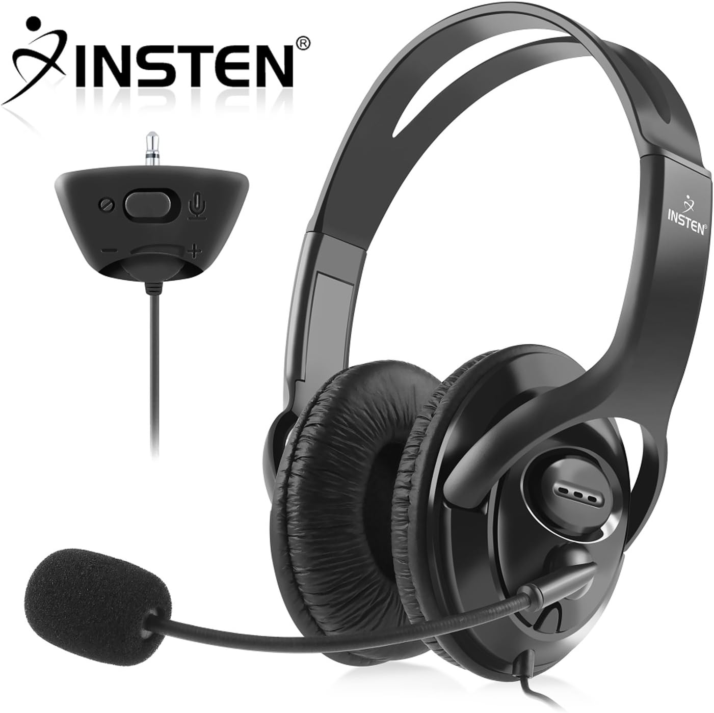 Headset Headphone + Mic Microphone Compatible with XBOX 360 Live