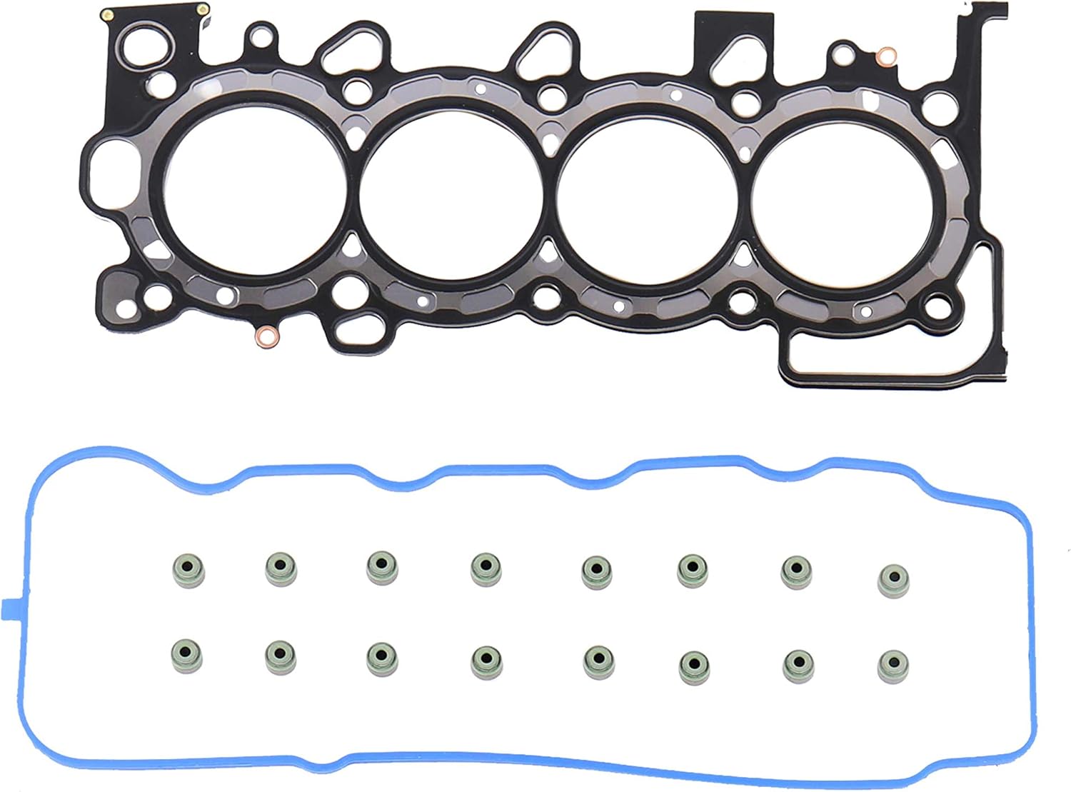DNJ HGS238 Head Gasket Set for 2007-2008 Honda Fit 1.5L L4 16V SOHC 1497cc