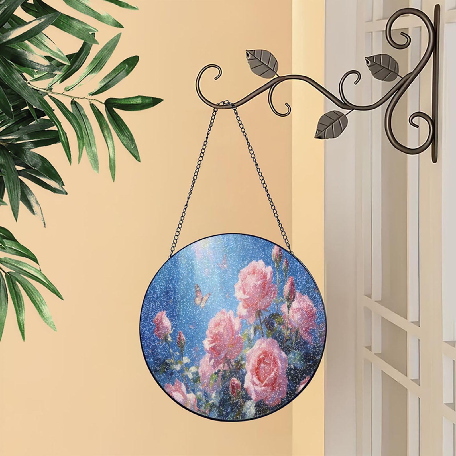Glas-Sonnenfänger zum Aufhängen für Fenster, Terrasse, Garten