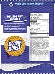 Double Dutch Stroopwafel Cookies – 2 Pack - 16 Waffles – Caramel, Blueberry, Vanilla, Chocolate Salted (16 Count, Blueberry)