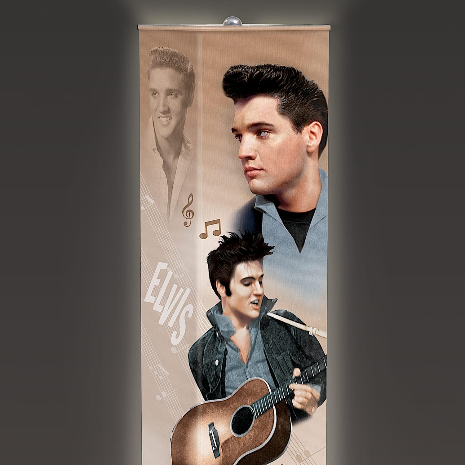 The Bradford Exchange Elvis Presley Rock 'n Roll Legend Floor Lamp