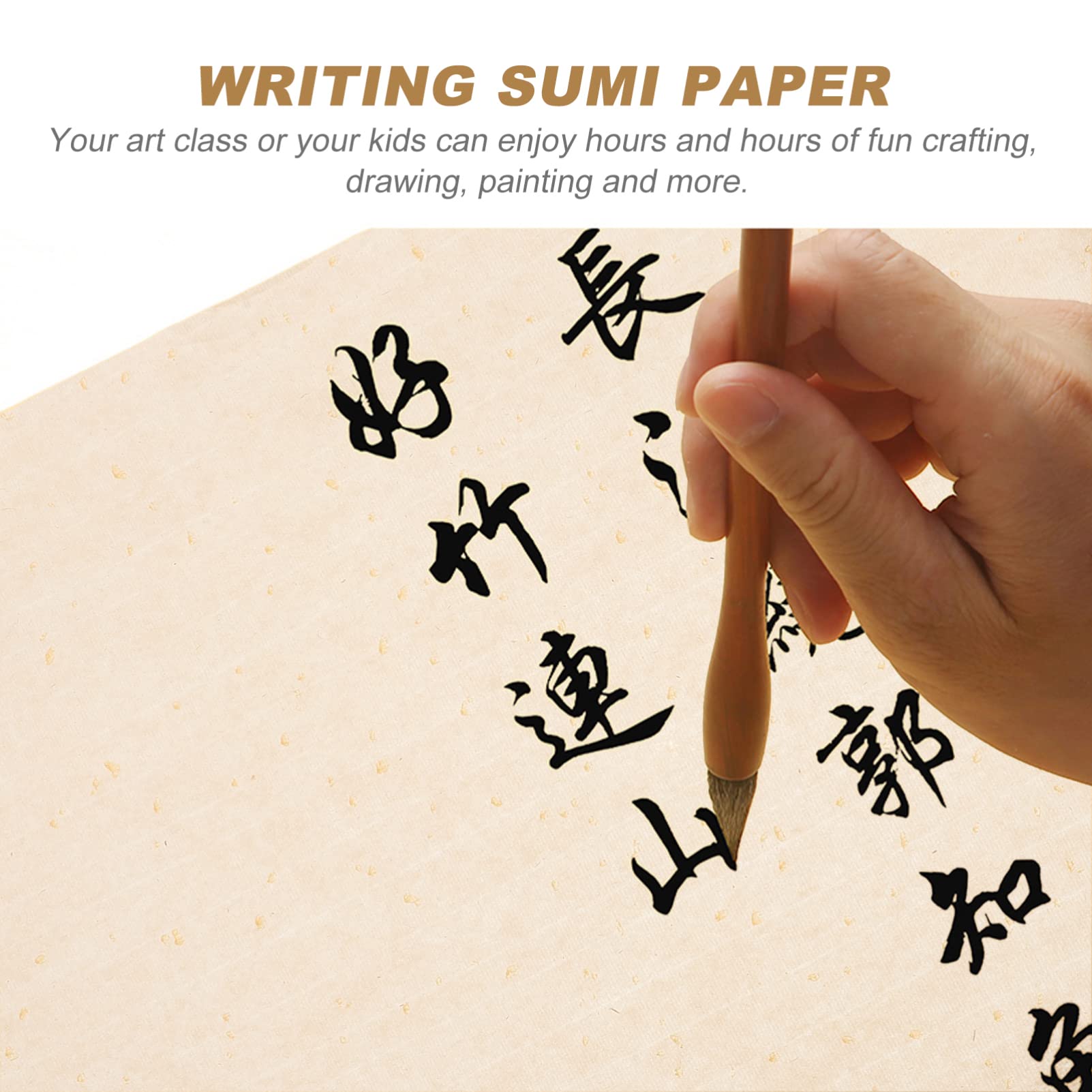 Papel Caligrafía China - Rollo 35cm X 25m Para Pintura Y Escritura