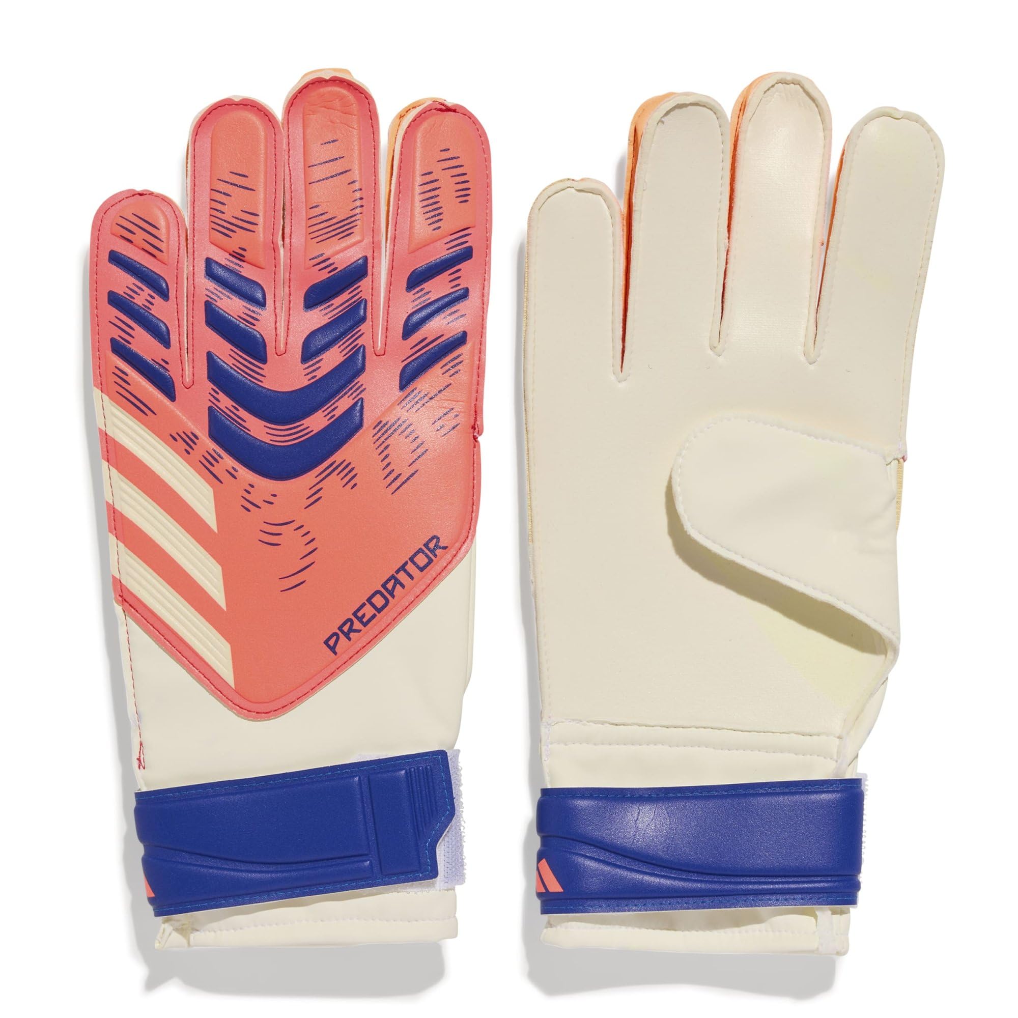 adidas Unisex Training Goalkeeper Gloves Adults Orange/white 7 — image 1