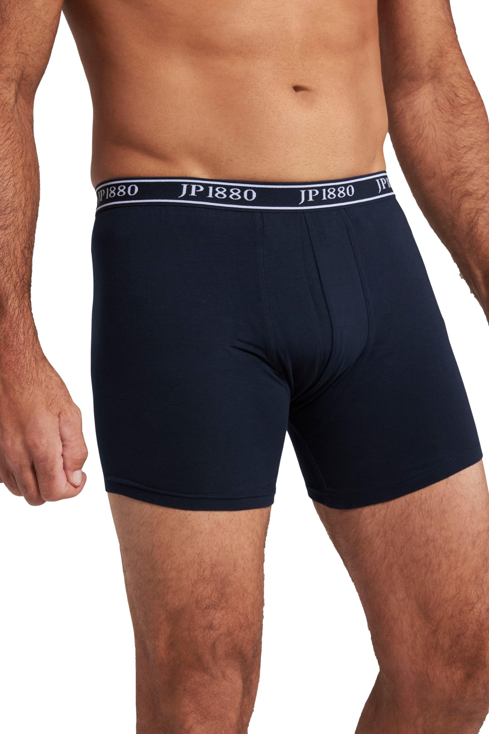 JP 1880 Men's Pants, Unterhose, 2er-Pack, Jersey Underwear, Blau, 8