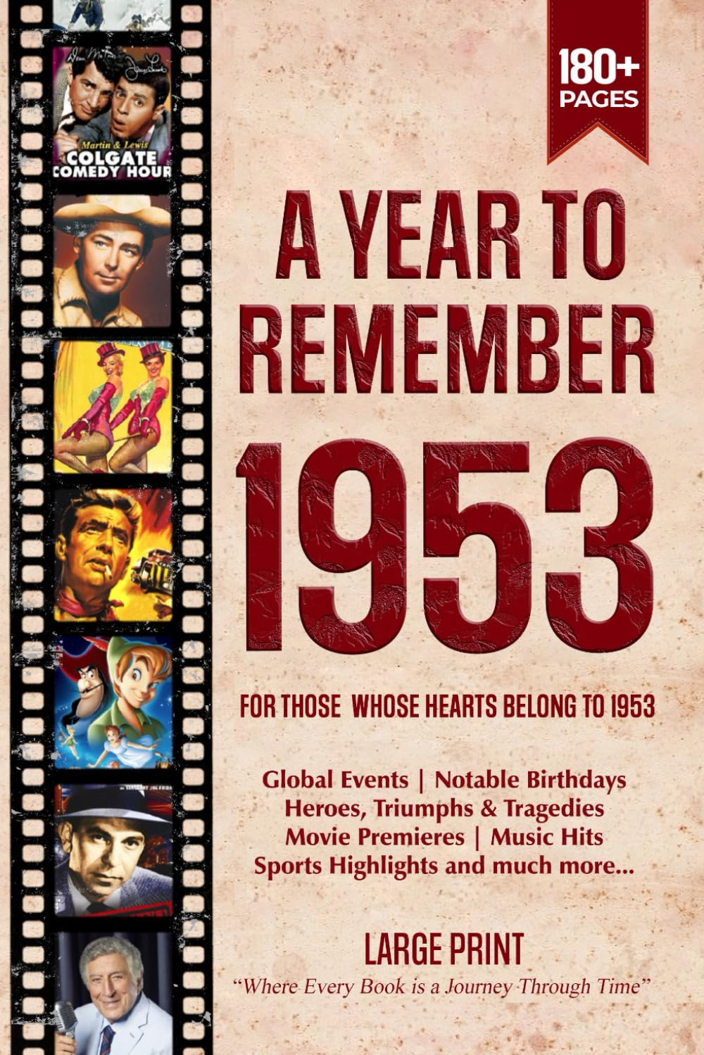 A Year To Remember 1953 History Book: A Nostalgic Tribute for the Radio Babies with Heartfelt Memories of 1953 – An Ideal Gift for Birthdays, Anniversaries, and Special Occasions