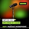 Shure MV7+ Micrófono Dinámico Podcast con Soporte – Certificado OBS, Audio Mejorado, Panel LED, Salidas USB-C y XLR, Modo de Nivel Automático, Filtro Pop Digital – para Podcasting, Streaming y Grabación, Negro 3