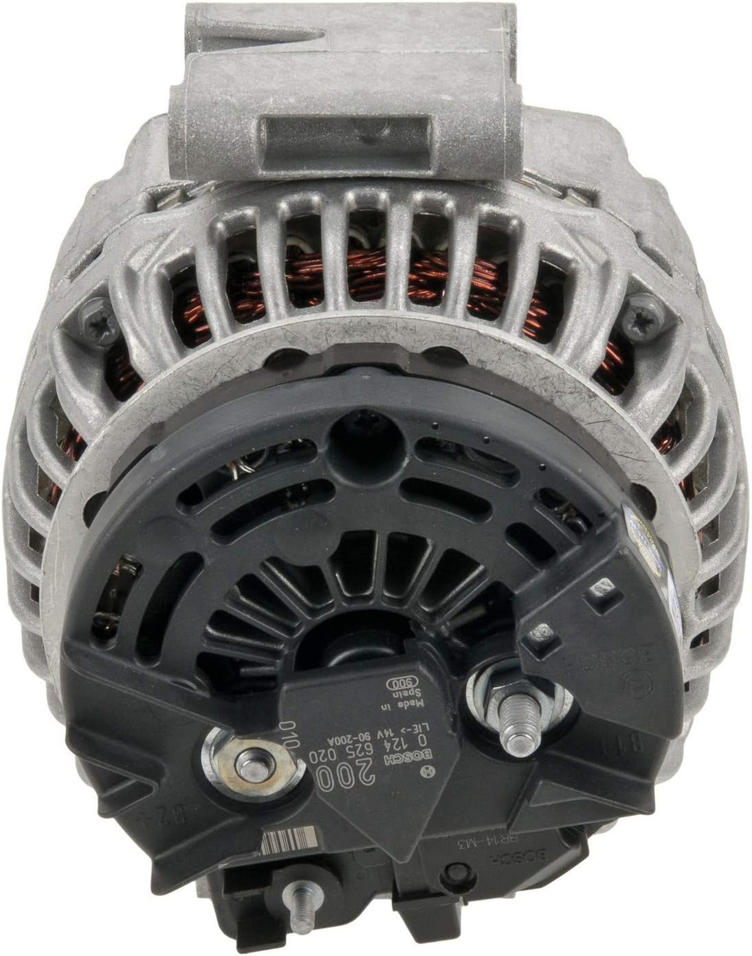 BOSCH AL0817N Original Equipment New Alternator - Compatible with Select Freightliner Sprinter 2500, Sprinter 3500; 200 Amp