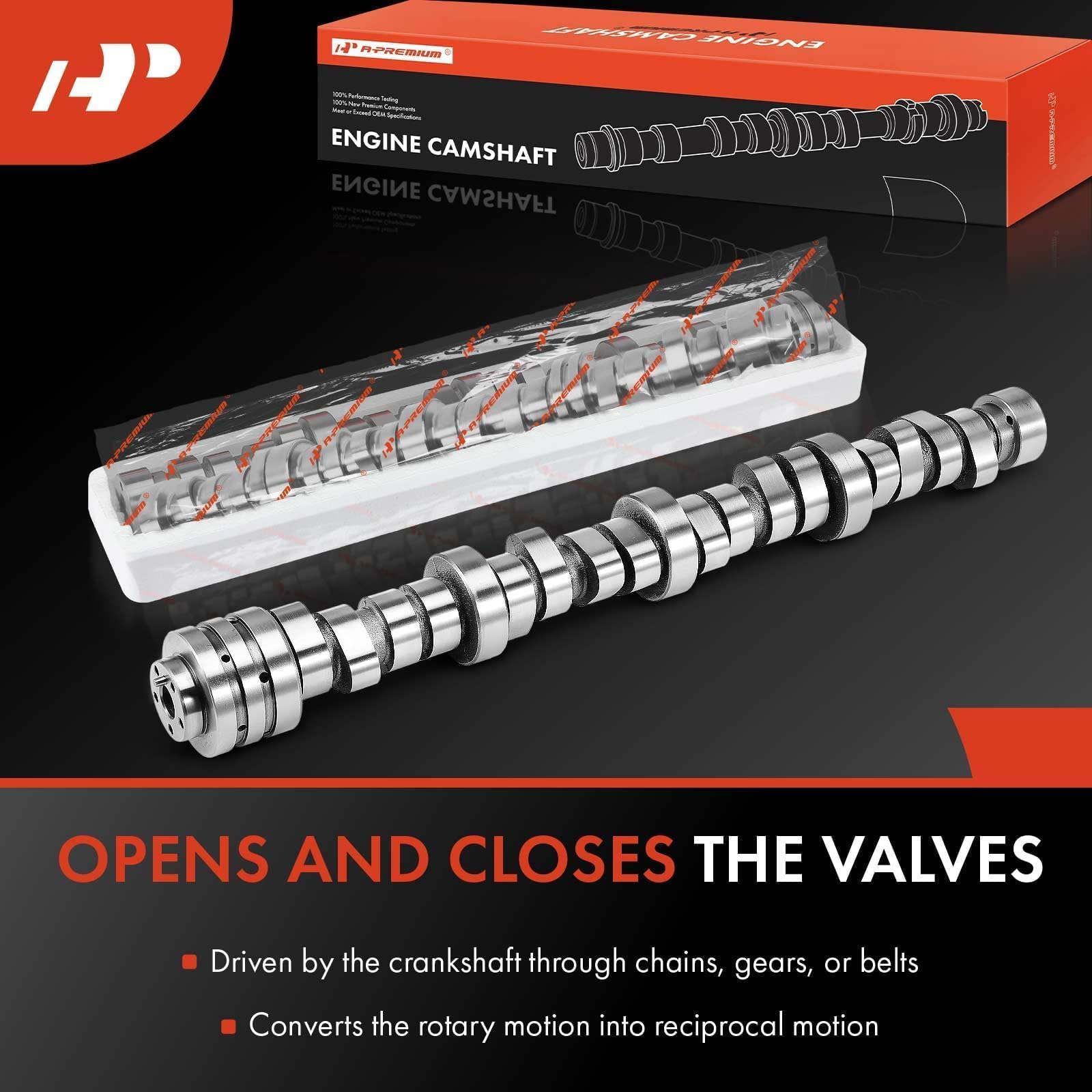 A-Premium Engine Camshaft For Ram 1500 & Dodge 5.7L - Replace 53022263AE Hydraulic Roller Cam