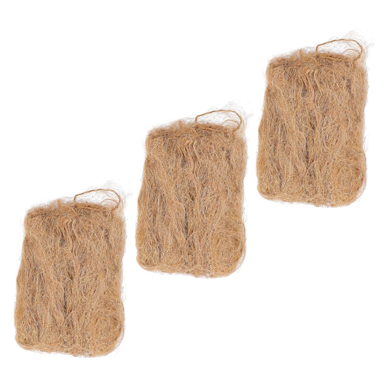 Gogogmee Professional Firestarters 3pcs Jute Silk Fire Tools Camping Flame Starter Accessories