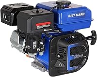 BILT HARD 212cc 7HP Horizontal Shaft Gas Engine - 4-Stroke OHV Industrial Replacement for Honda GX200, Briggs Stratton, 3/4" Shaft