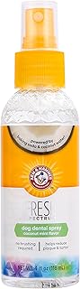 ARM & HAMMER Fresh Spectrum Coconut Mint Dog Dental Spray, 118ml, Best Dental Care for Dogs, Removes Plaque & Tartar, Freshens Breath, Gum & Teeth Cleaning, No Brushing, Easy to Use Pet Oral Hygiene