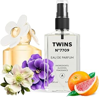 TWINS Impression of Daisy | Perfume for Women Eau de Parfum | No.7709 | 3.4 Fl Oz / 100 ml