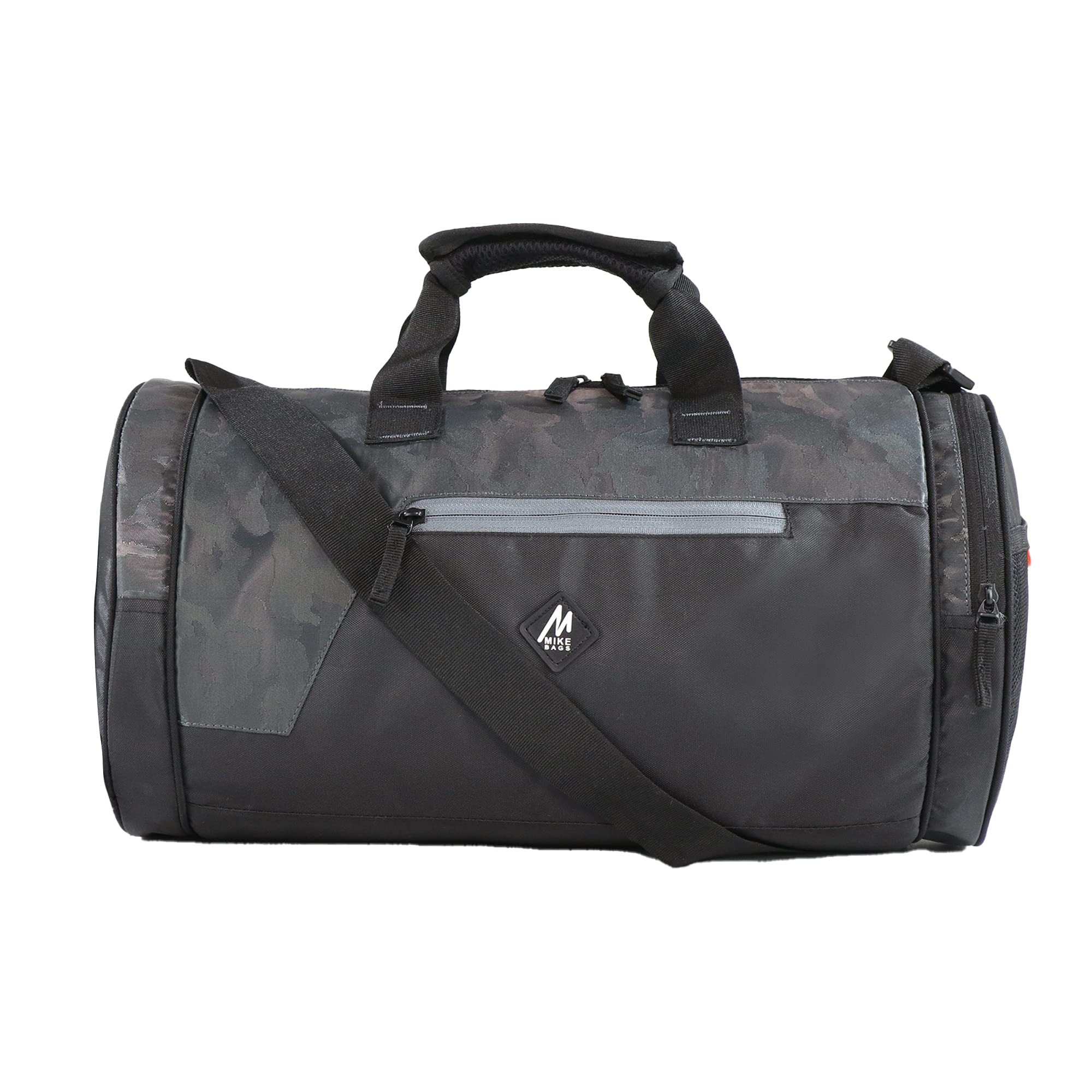 Dual Tone Polyester Gym Bag/Unisex Gym Bags/Adjustable Shoulder Bag for Men/Duffle Gym Bags for Men/Carry Gym Accessories/Fitness Bag/Sports &Travel Bag/Gym kit Bag-image-18