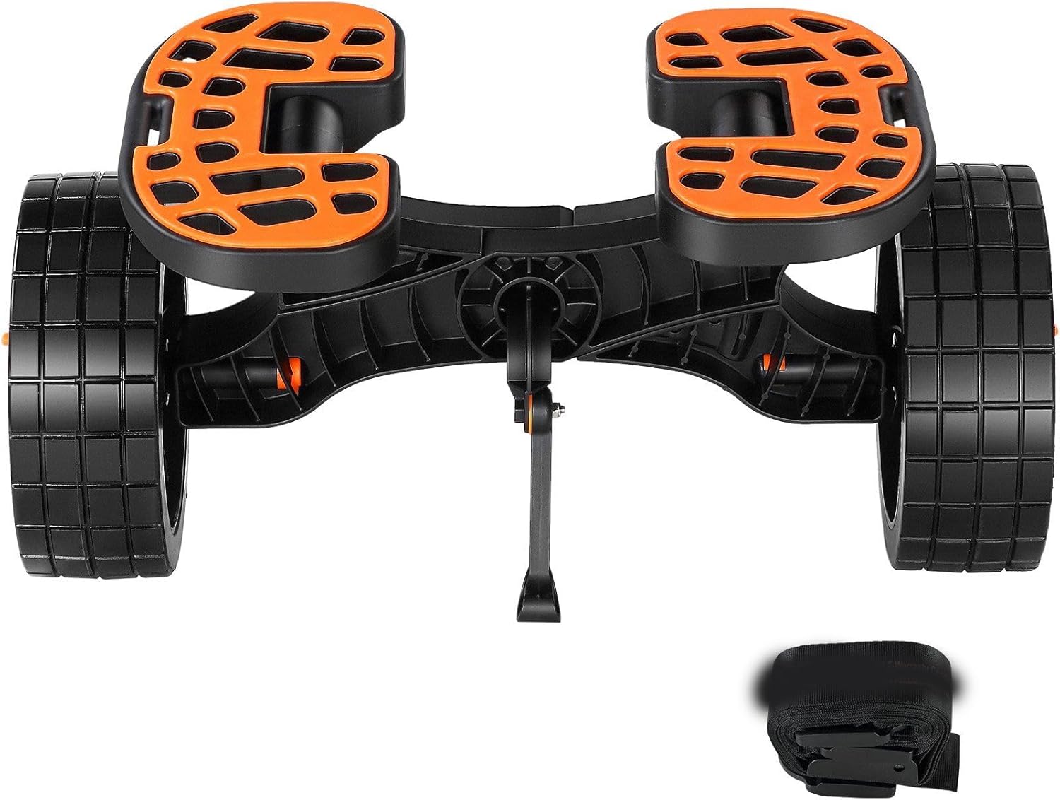 Kayak Cart Heavy Duty 320lbs Capacity - Canoe Trolley with 10'' Solid Tires, Adjustable Brackets, Nonslip Foot - for Kayaks, Canoes, Paddleboards