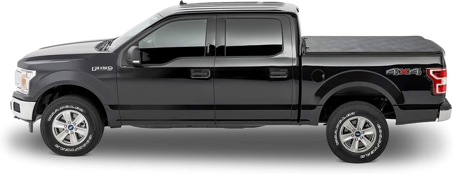 LEER Latitude Soft Folding Tonneau Cover, Fits 2004-2014 Ford F150 with 5'6" Truck Bed