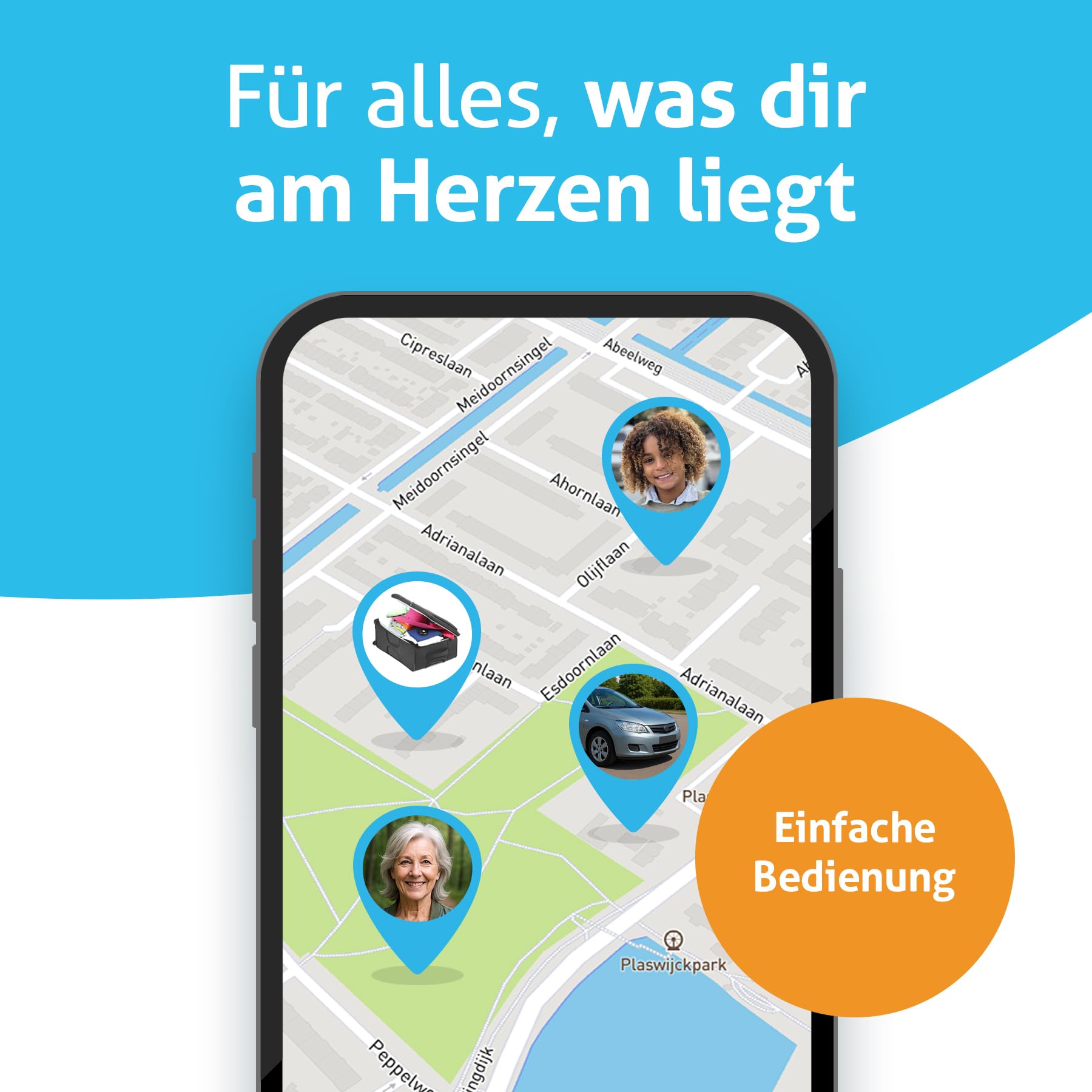 Spotter X10 4G GPS-Tracker mit SOS-Funktion, präziser Ortung und eingehenden Anrufen - Ideal für Kinder, Senioren und Wertsachen - Überwachung über PC oder kostenlose App - Bezahlte Nutzungsdauer