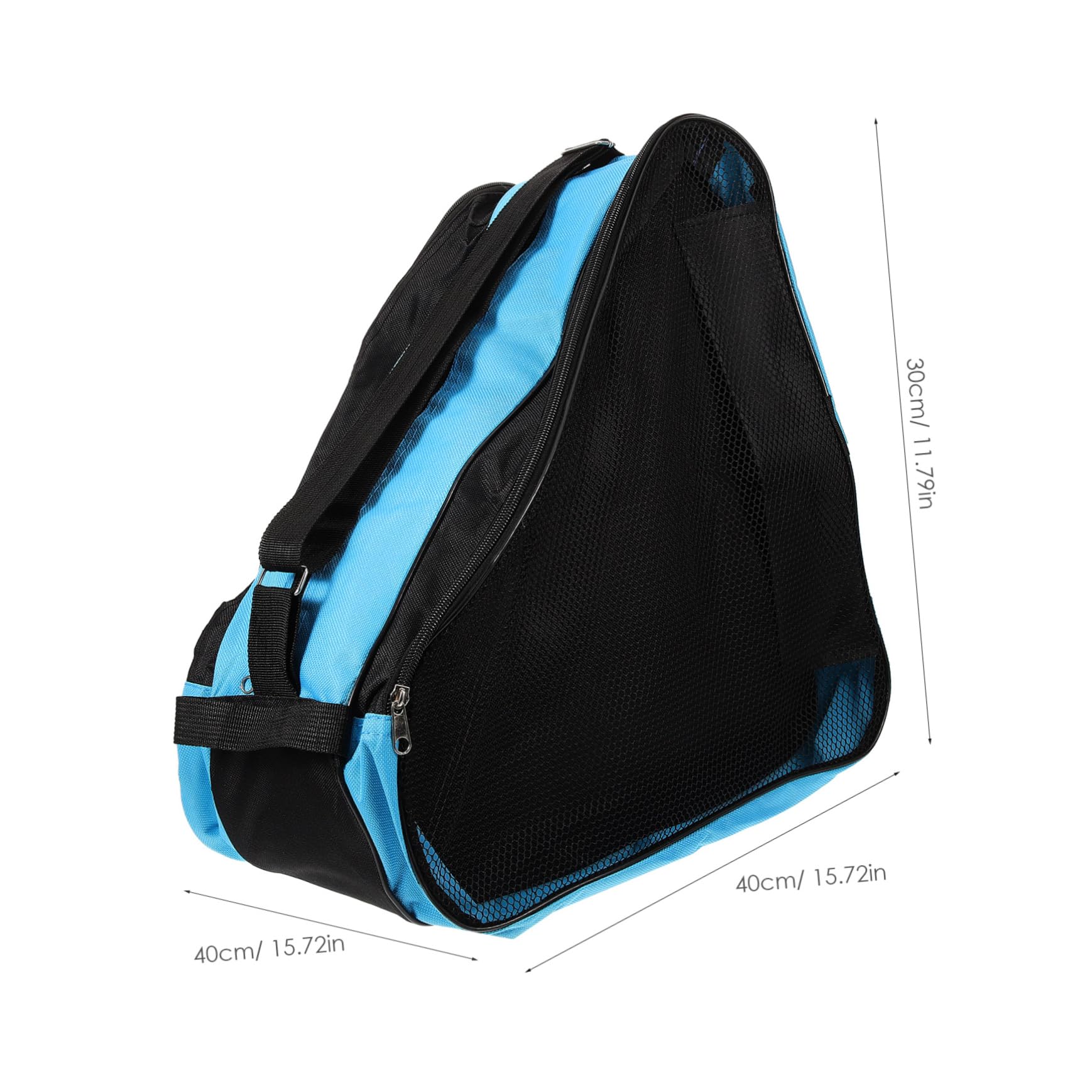 Parliky Handbag Oxford Cloth Pouch for Outdoor Skating Protective Organized Skates Storage Bag Handles and Padded Straps for Easy Carrying