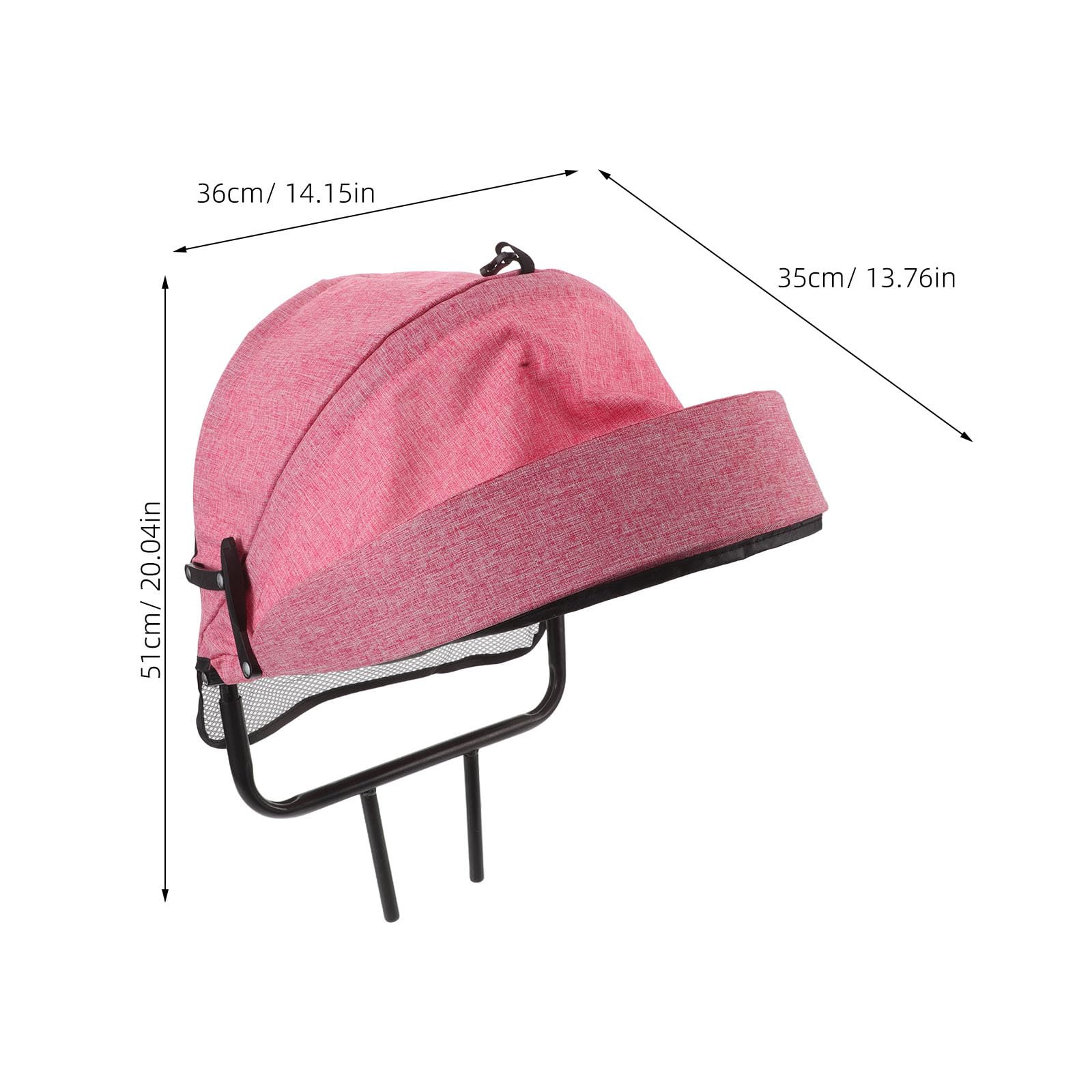 BESTonZON Parasol de repuesto para cochecito, accesorio para cochecitos, carritos, sillas de paseo y de bebé. Fácil de instalar para viajes y uso diario.