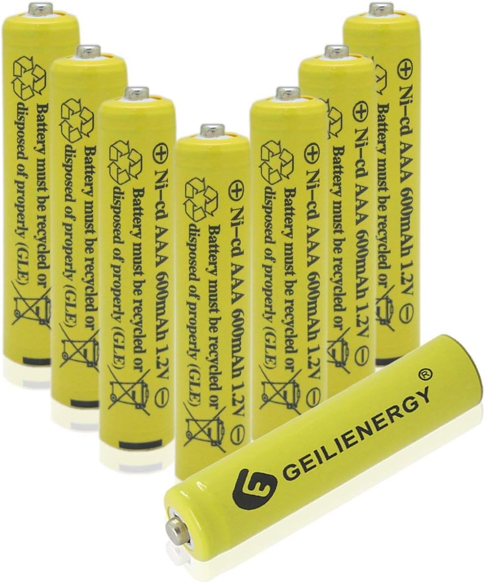 20 Pack NiCd AA Rechargeable Batteries for Solar Lights with 8 Pack NiCd AAA Rechargeable Batteries for Solar Lights image 5