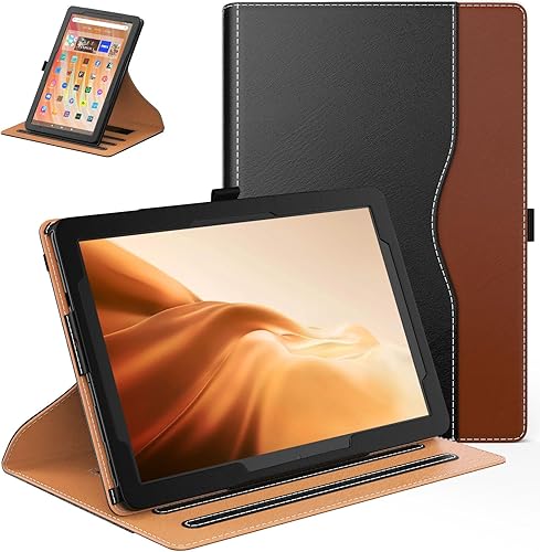 MoKo Funda compatible con Tienda Kindle Fire HD 10 y 10 Plus (1311 generación, versión 20232021) de 10.1 pulgadas, funda ligera de poliuretano