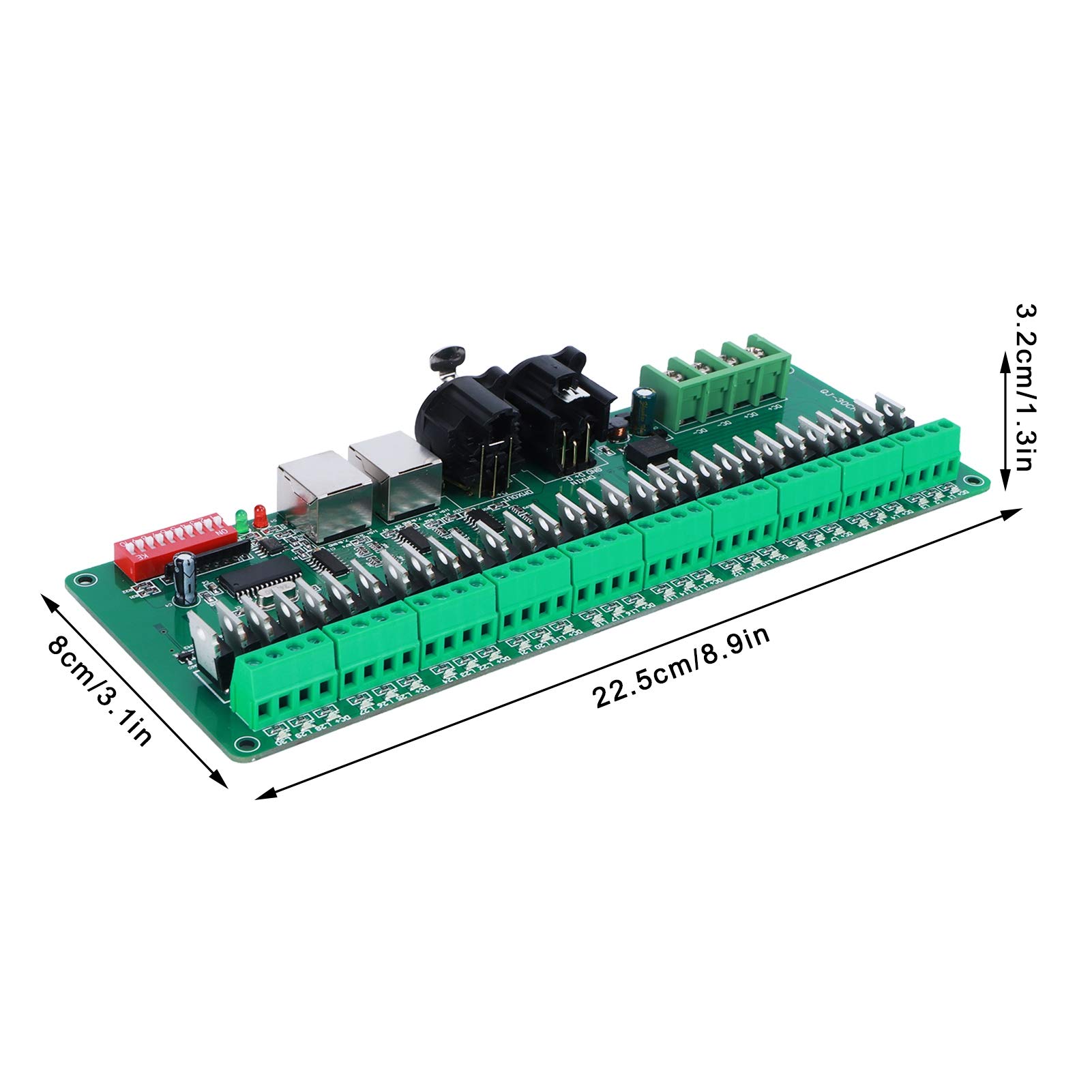 Kanal-DMX-Decoder, 30-Kanal-DMX512-Konstantdecoder, LED-Controller, DMX-Dimmer – Premium-Lichtsteuerung Für LED-Streifenlichter, Bühnenbars Und Veranstaltungen