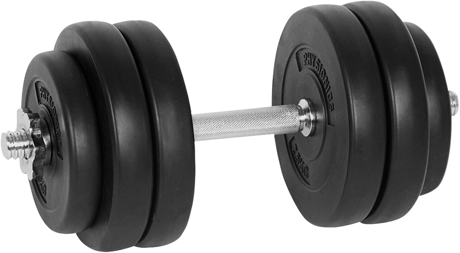 Physionics Dumbbell Weights Set 15 kg Home Gym Fitness Strength