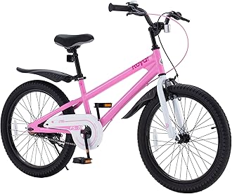 RoyalBaby Kids Bike EZ Balance to Pedal Dual Handbrake Toddlers Boys Girls Bicycle 12-20 Inch for Age 3-10 Years