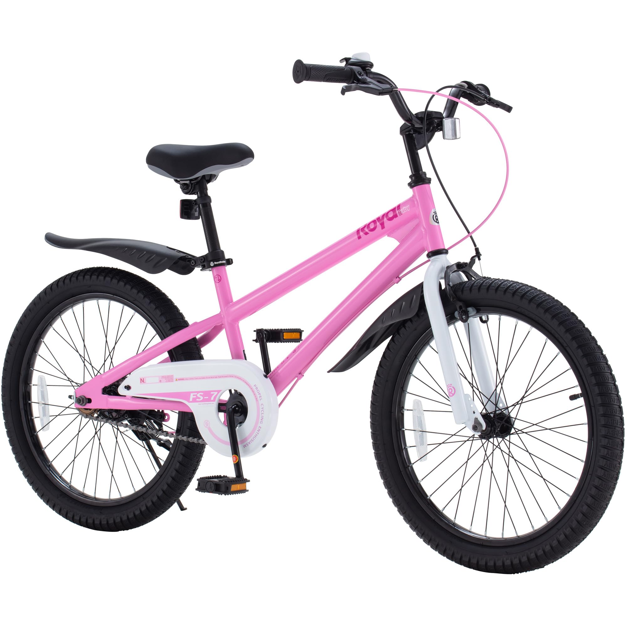 RoyalBaby Kids Bike EZ Balance to Pedal Dual Handbrake Toddlers Boys Girls Bicycle 12-20 Inch for Age 3-10 Years