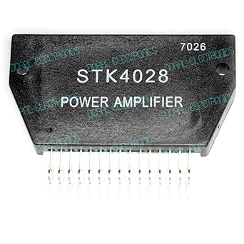 STK4028 Integrated Circuit IC, with Heat Sink Compound Paste