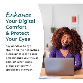 Sleep ZM Blue Light Blocking Glasses for Women + Men - Better Sleep + Anti Eye Strain Protection - Computer Screens & Gaming - Blue Mystic Wayfarer - 99% night-time Amber Lens