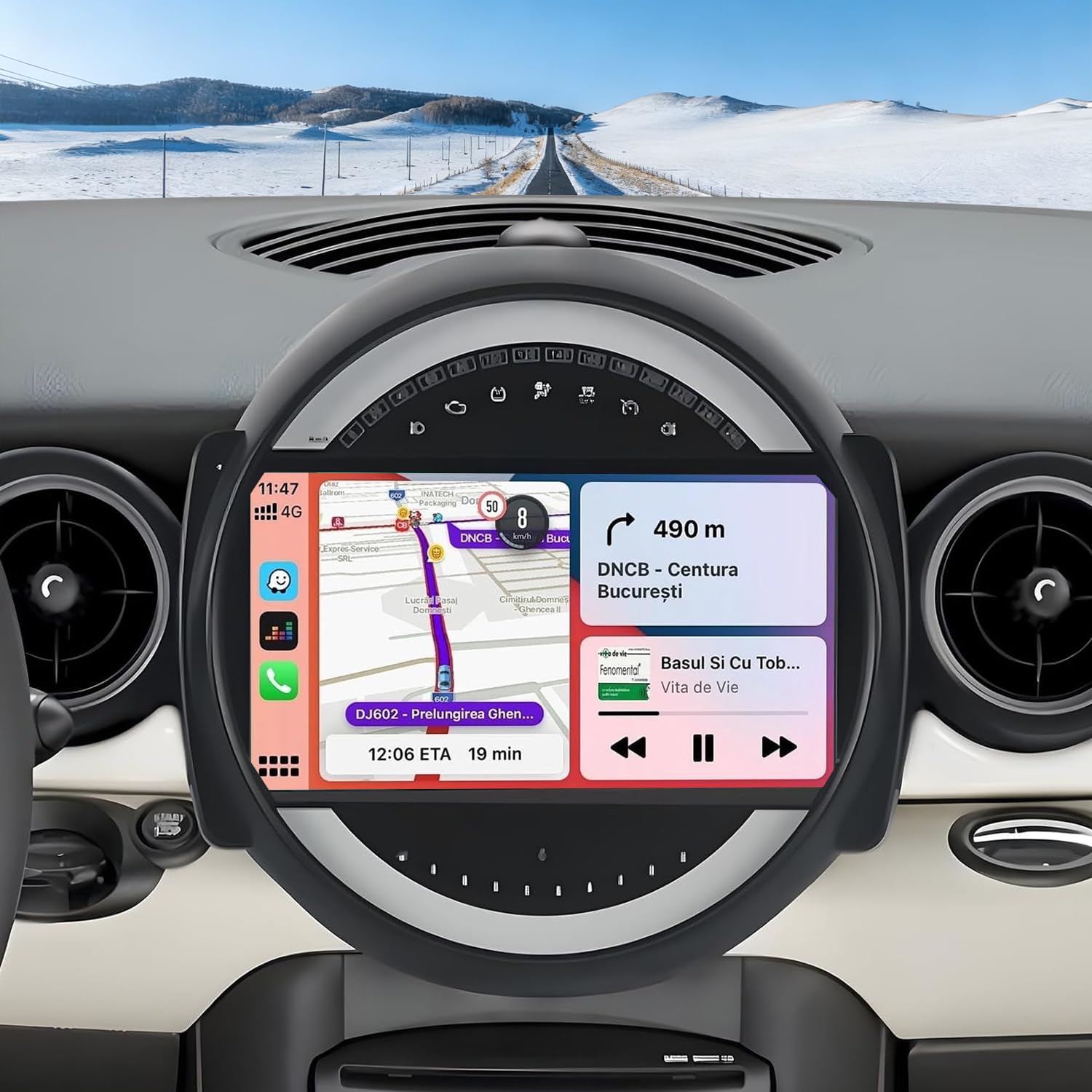 Amazon.com: Car Stereo Radio for BMW Mini Cooper R56 2007-2014, 9