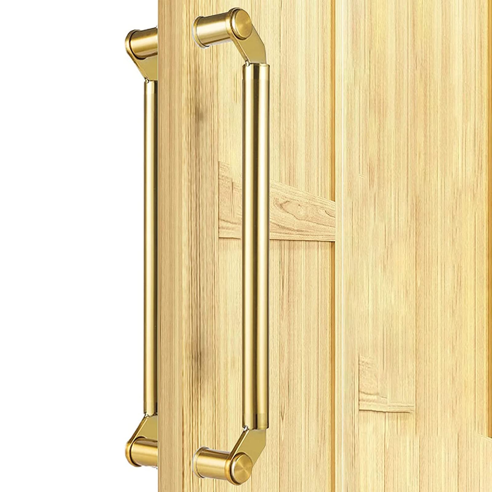 Okucia do drzwi przesuwnych typu barn door, Uchwyty do drzwi stodoły, 2 szt. Wielokolorowe 60/80/120 cm