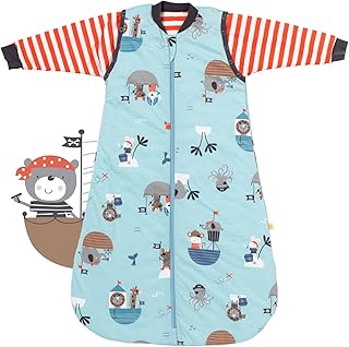 schlummersack Baby Schlafsack Neugeboren Sommer 1.0 Tog dünn | Baby Sommerschlafsack dünn |Sommer Schlafsack Baby 1 Tog | Schlafsack Baby Frühling Sommer Reißverschluss