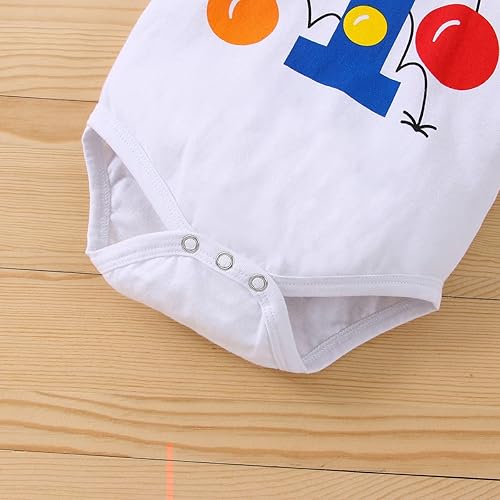 Miniatura 5 de Conjunto de disfraz de 3 piezas para el primer cumpleaños de Baby Boys