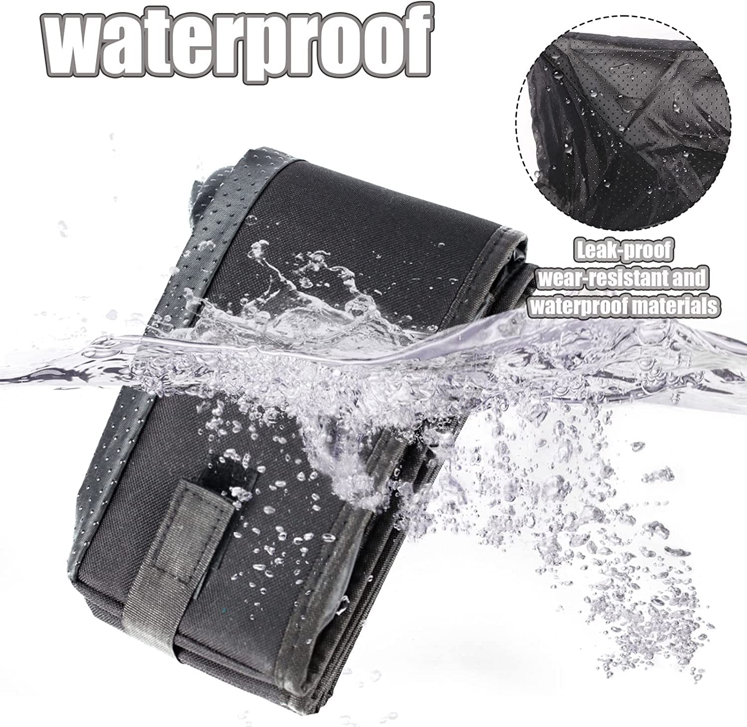 Lettiera Pieghevole Per Gatti Portatile - Impermeabile, Leggera - Per Viaggi E Outdoor - Nero