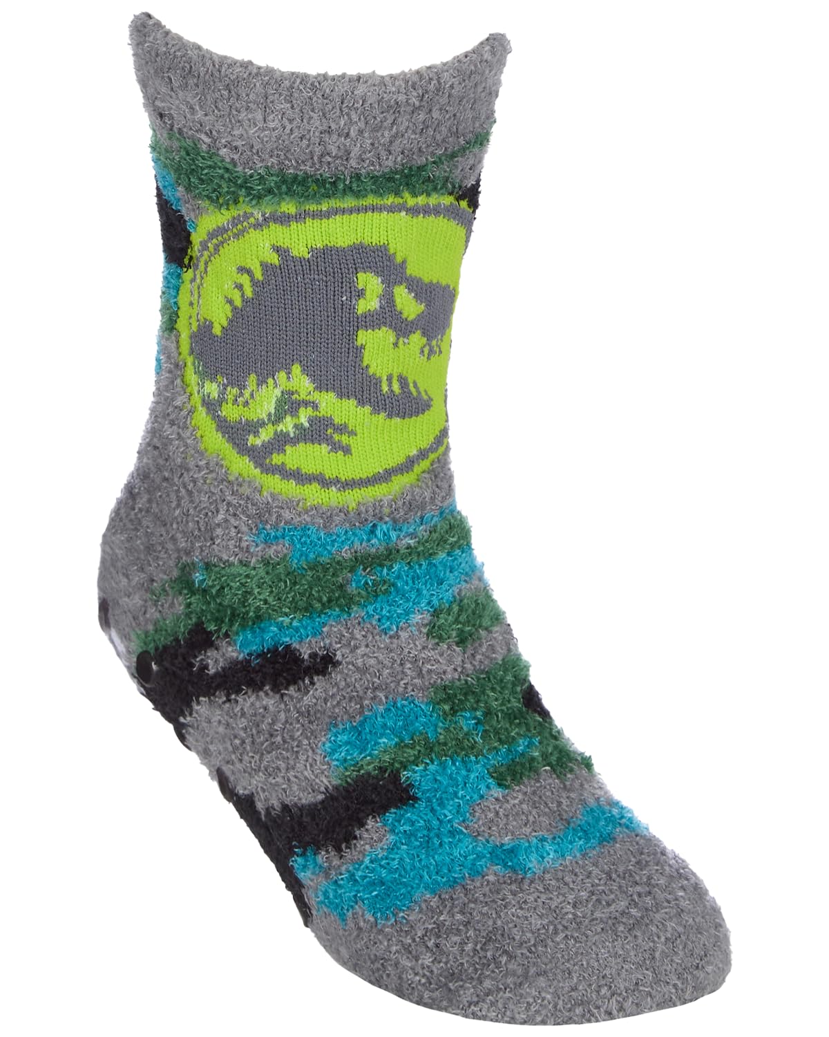 Slumber Hut 1 Pair Boys Jurassic Cosy Socks 12.5-3.5