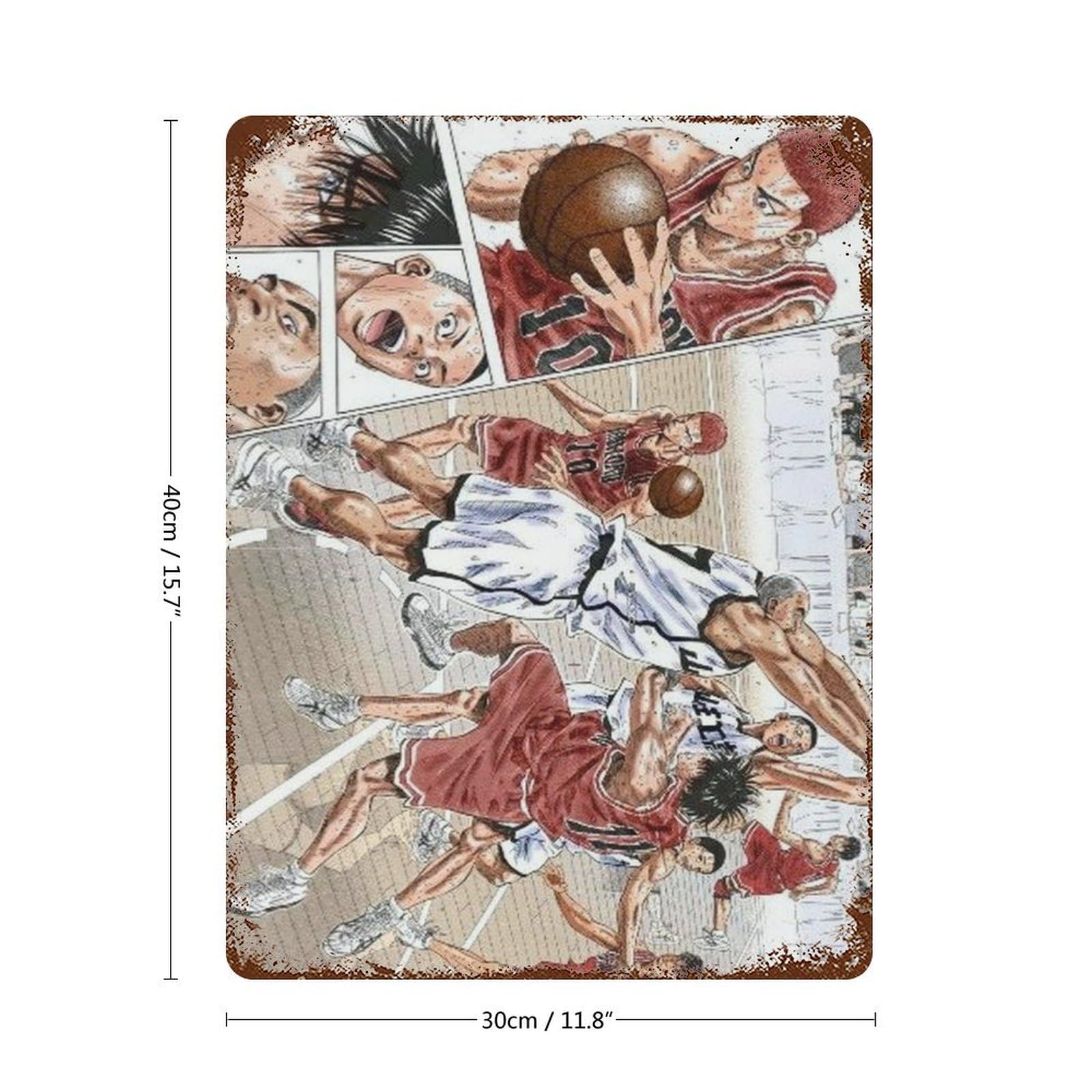 スタラムダンク 壁画 Amazon.co.jp: スラムダンク アートパネル 鉄板壁掛 おしゃれ壁