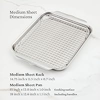 Vista 6 de Hestan Provisions OvenBond - Juego de 7 piezas Gourmet Essentials de acero inoxidable de tres capas