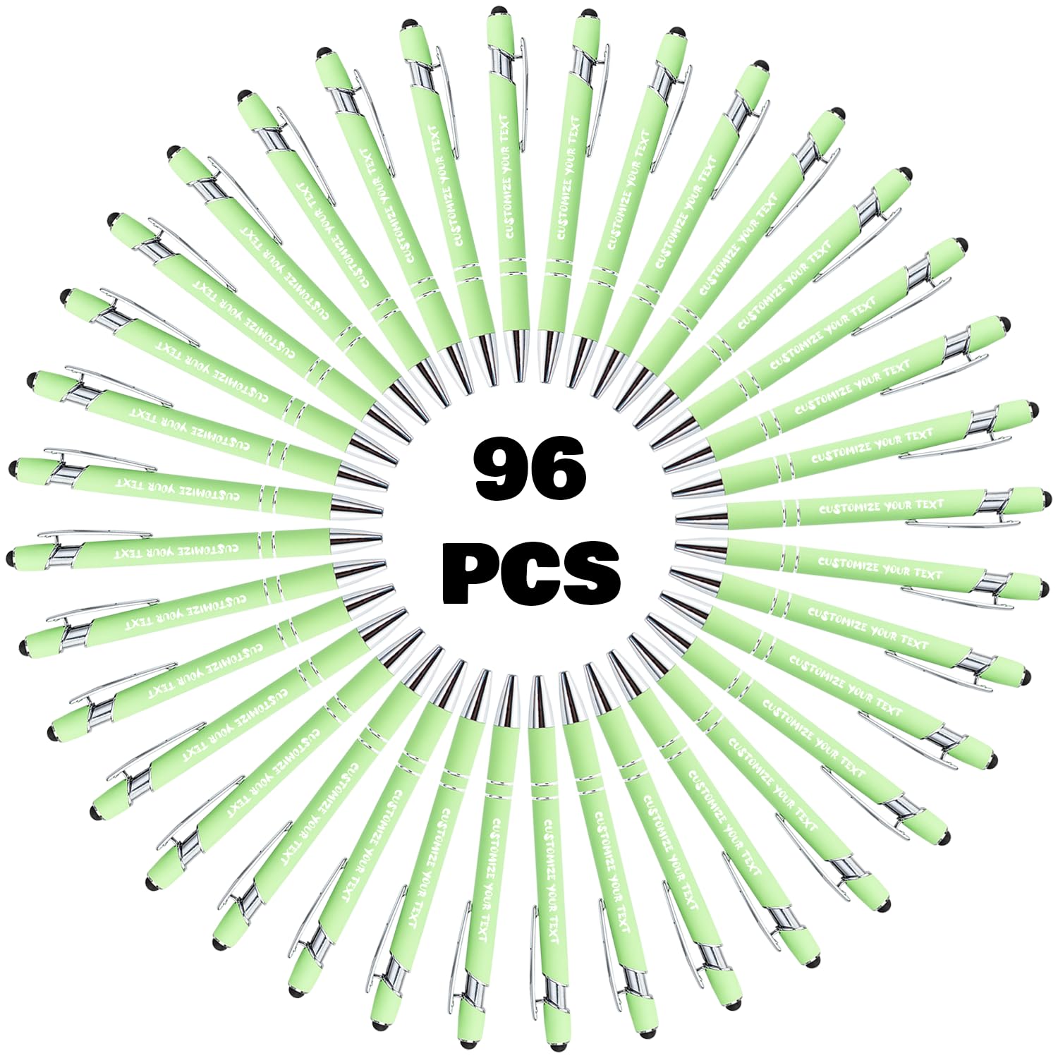 AIFLM Personalized Pens with Name in Bulk Up to 500 Pcs Engraving Ballpoint Pens Set with Your Name Text for Business,Graduation,Wedding,Birthday,Christmas โ image 1