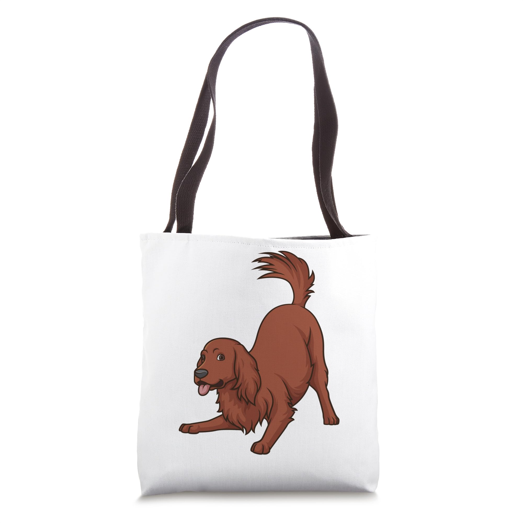Irish Setter Playful Funny Dog Tote Bag