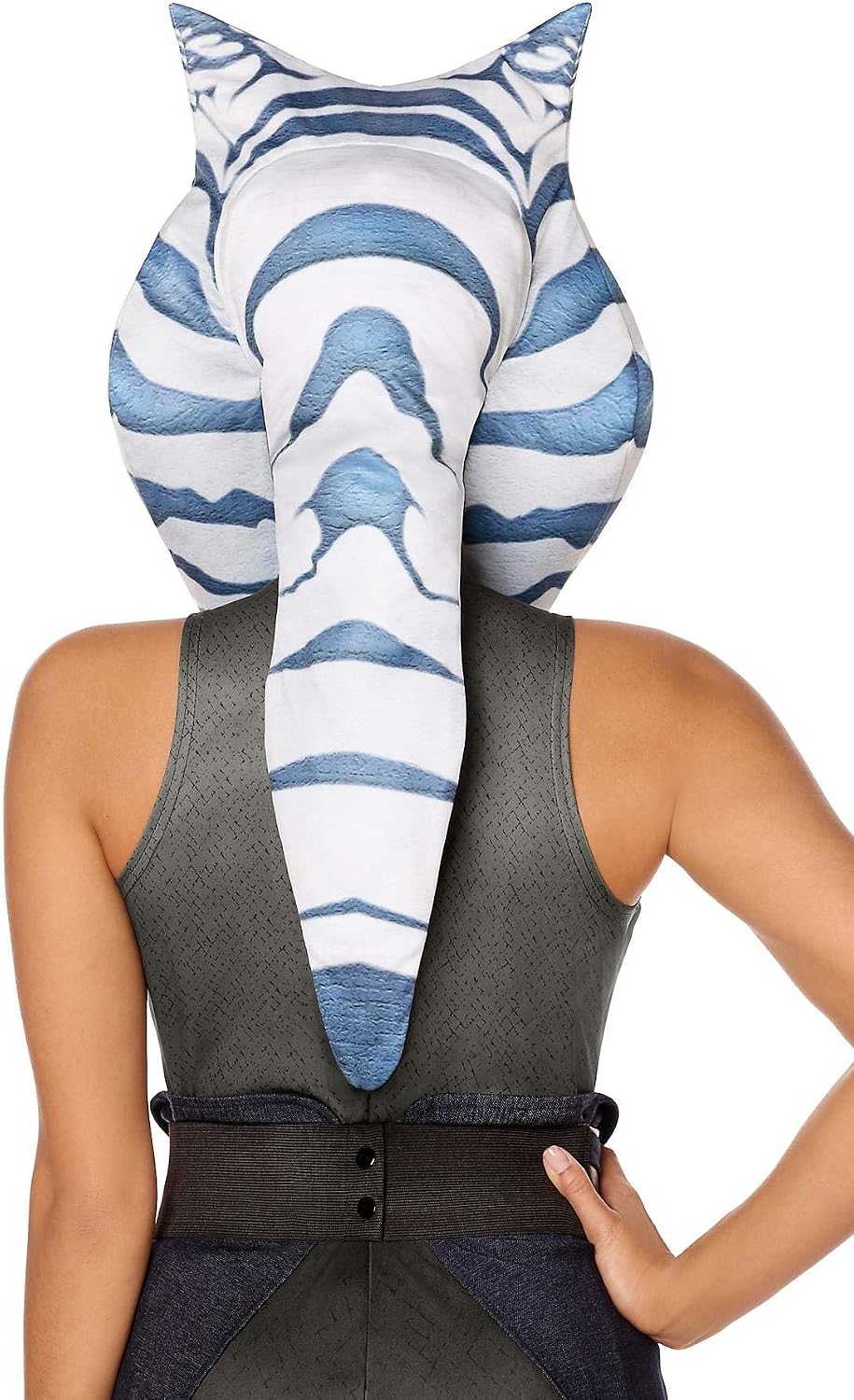 Spirit Halloween Ahsoka Tano Headpiece, Officially Licensed, Disney Star Wars Cosplay Accessory, Head Tails Hat, TV, Movies & Gaming, Unisex Adult, One Size Fits Most Standard, Multicolor
